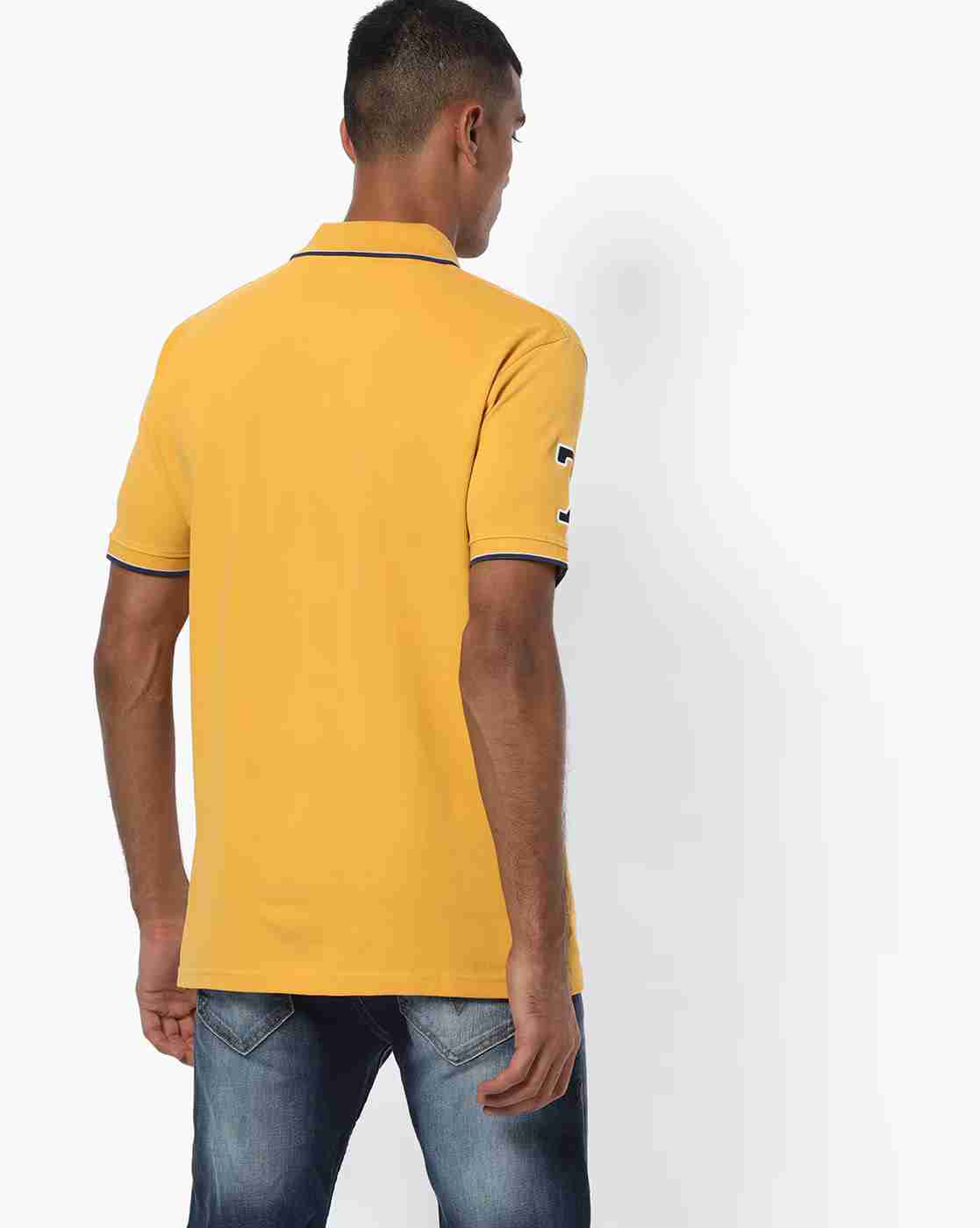 DUKE | Polo T-shirt with Placement Embroidery|2