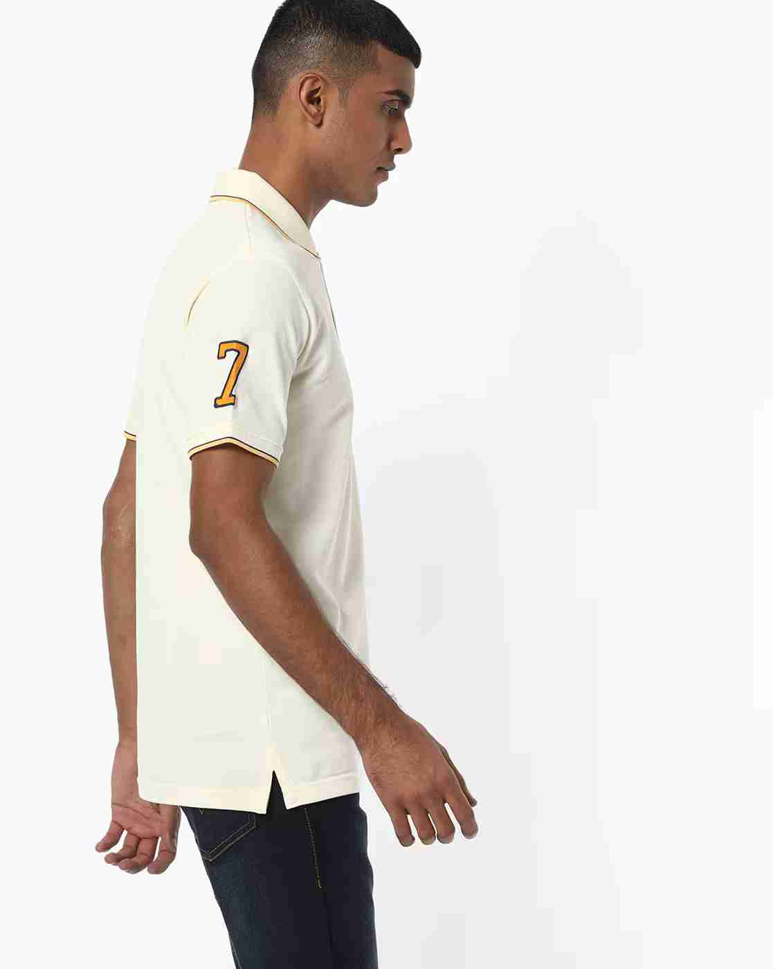 DUKE | Polo T-shirt with Placement Embroidery|1