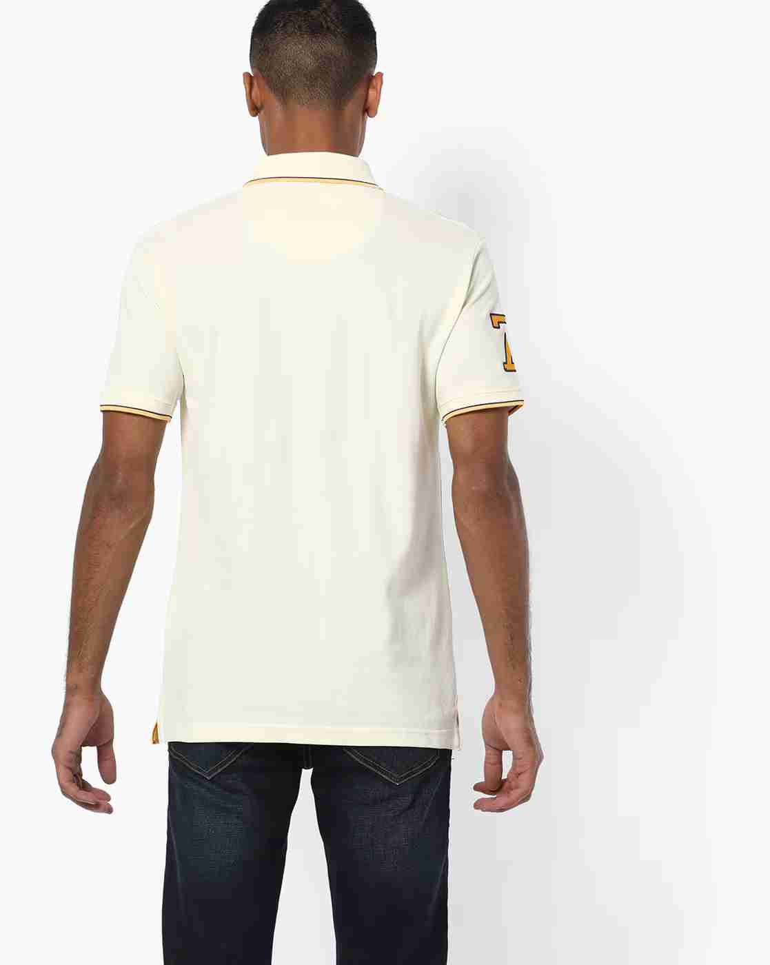 DUKE | Polo T-shirt with Placement Embroidery|2