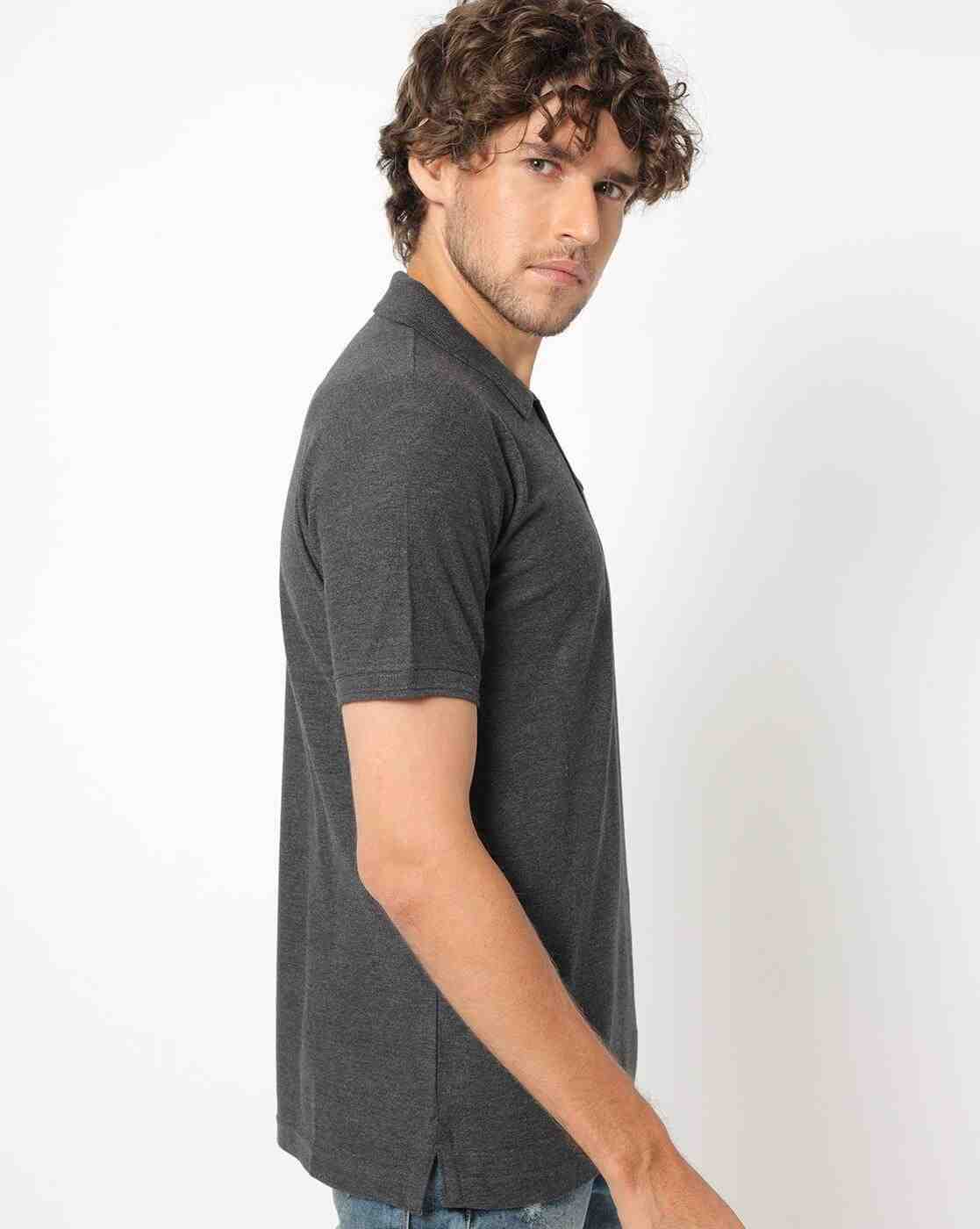 DUKE | Slim Fit Polo T-shirt with Vented Hem|1