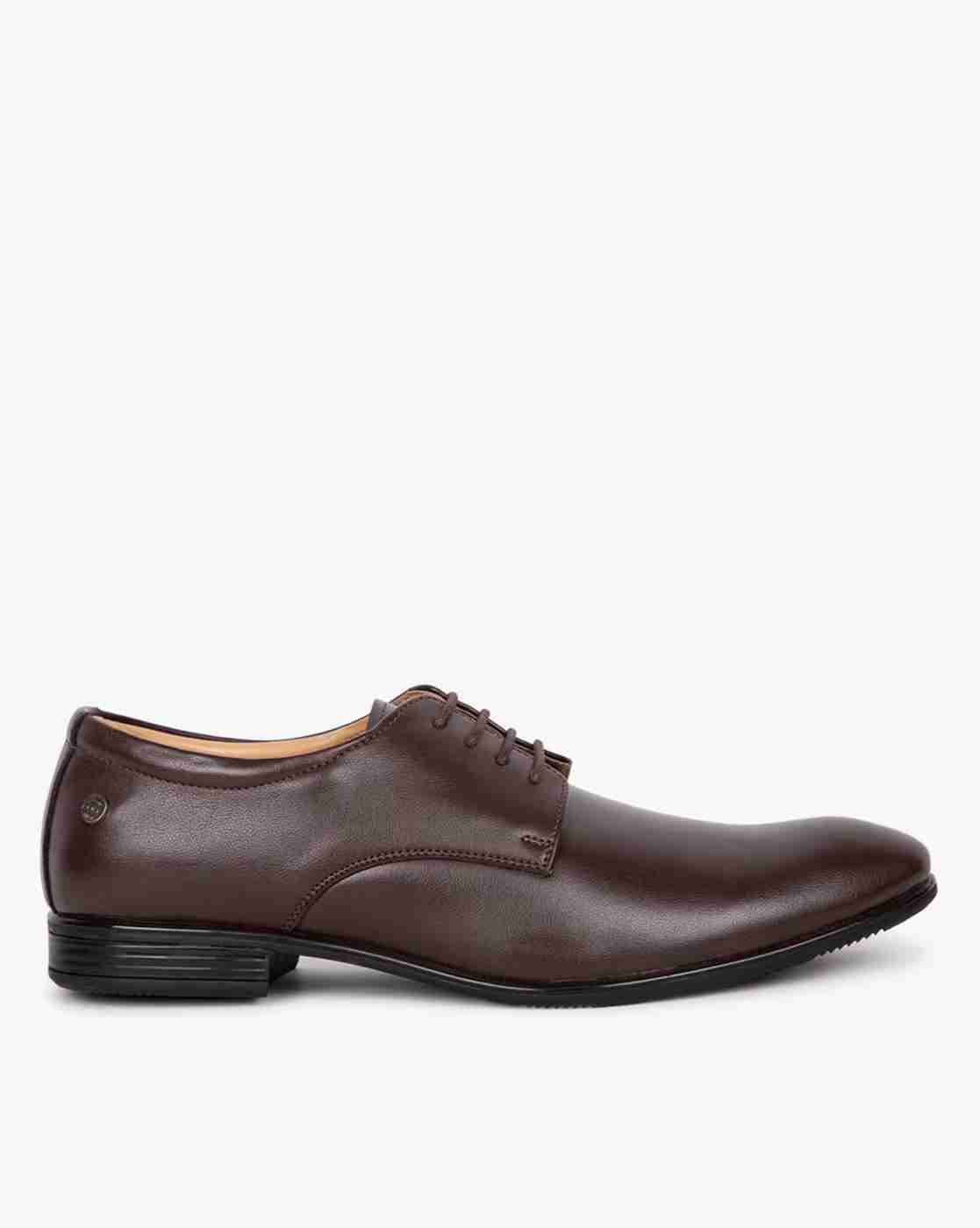 DUKE | Textured Low-Top Derby Shoes|0