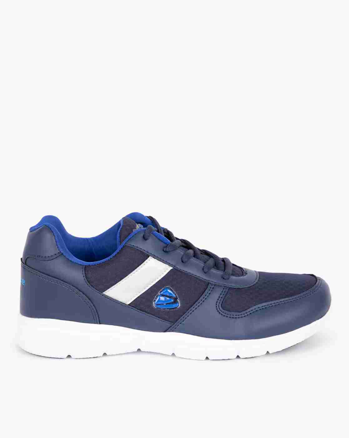DUKE | Lace-Up Sports Shoes with Contrast Panels|0