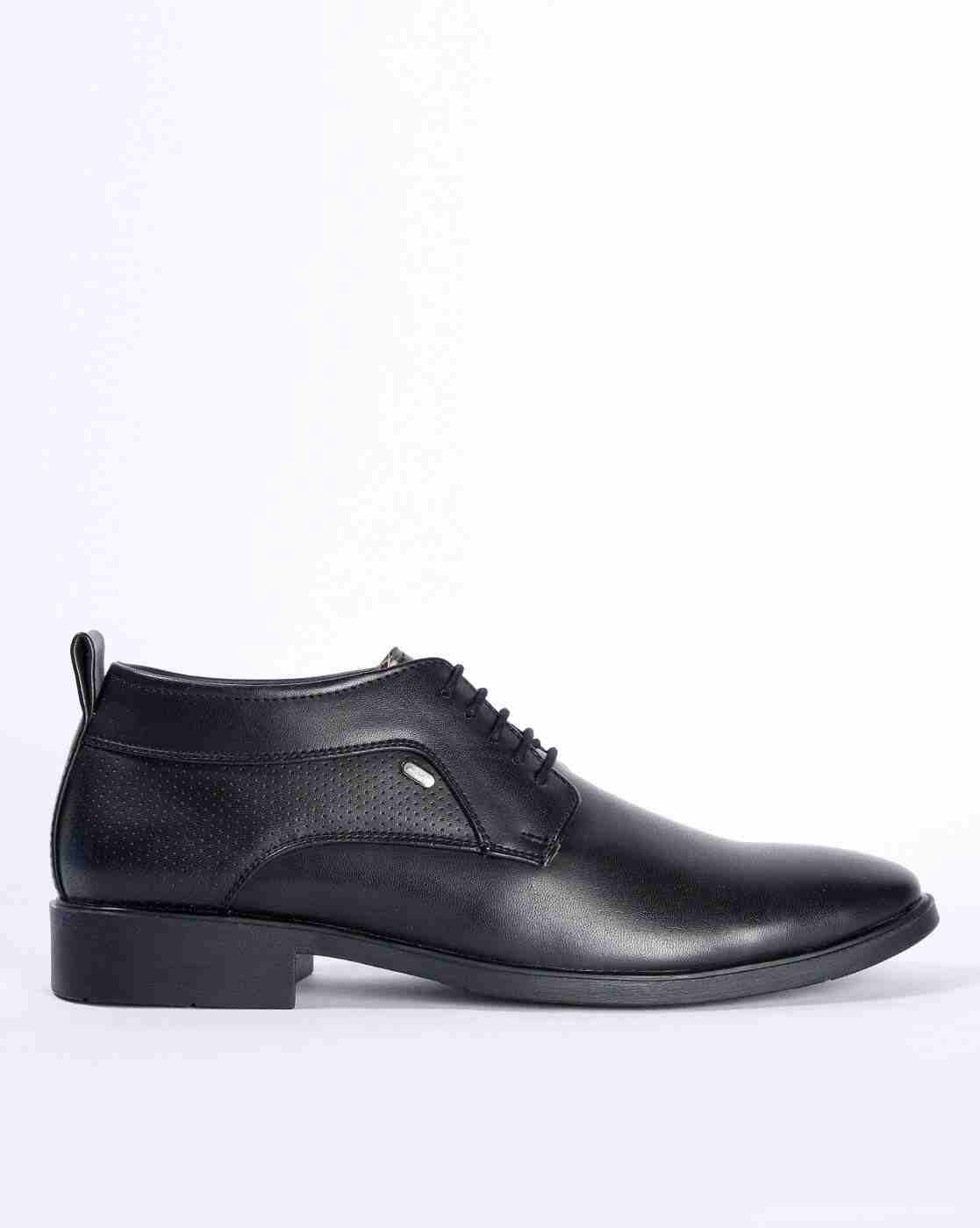 Burnished Mid-Top Boots