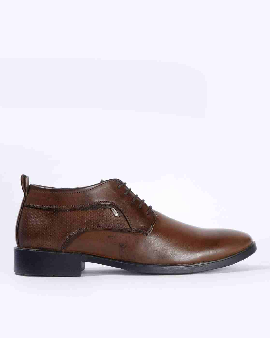Burnished Mid-Top Boots