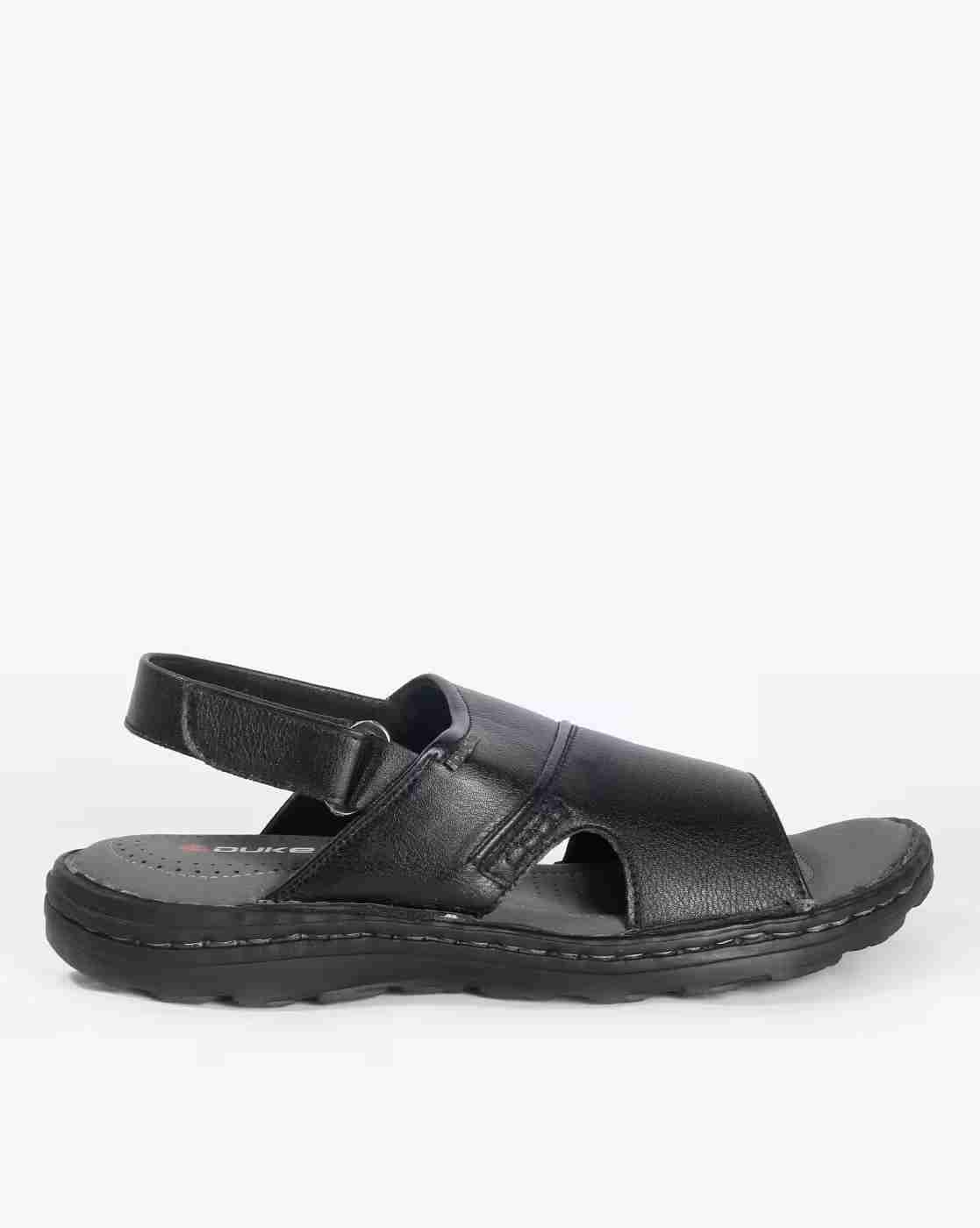 Slip-on Sandals with Velcro Closure