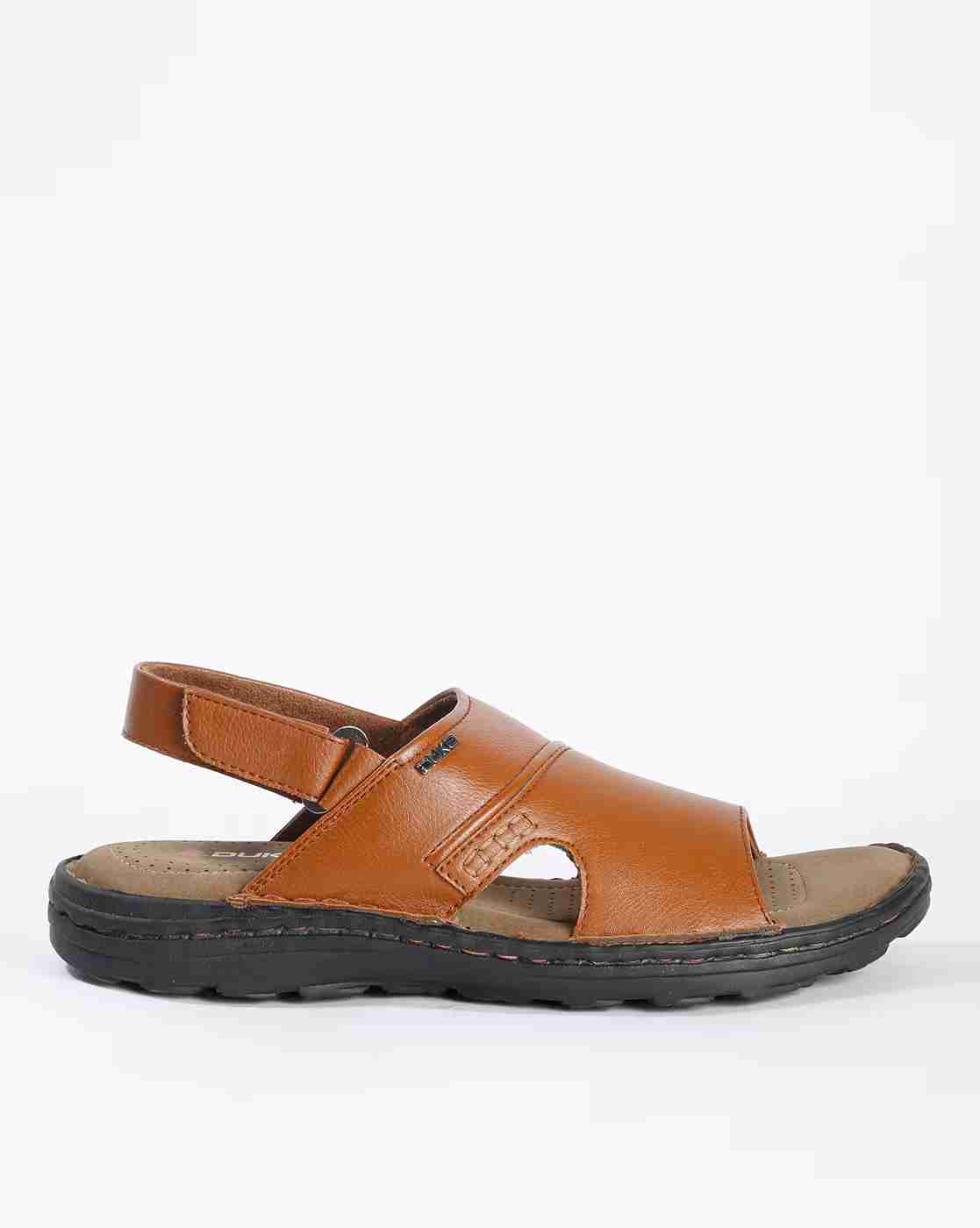 Slip-on Sandals with Velcro Closure