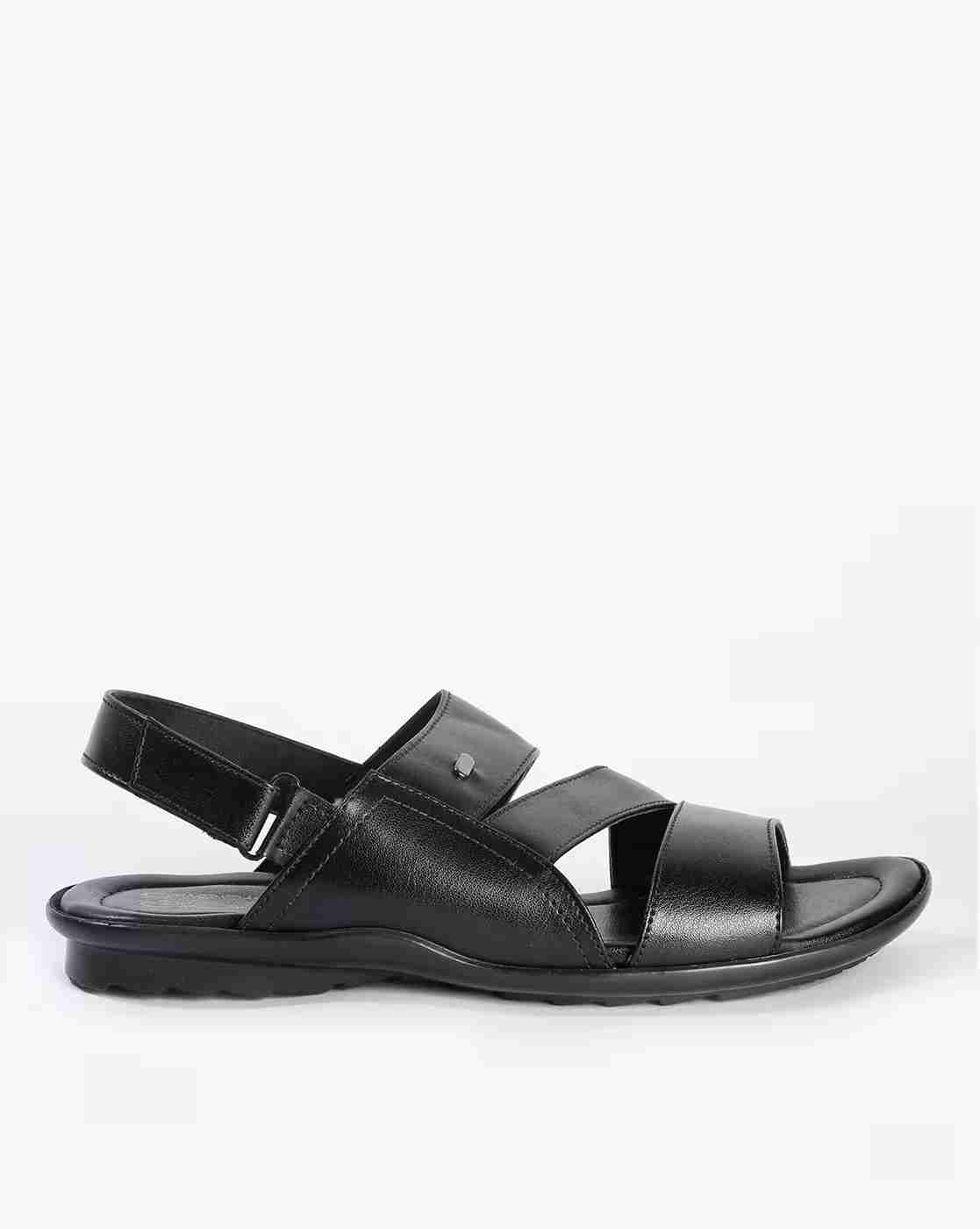 DUKE | Strappy Sandals with Velcro Closure|0