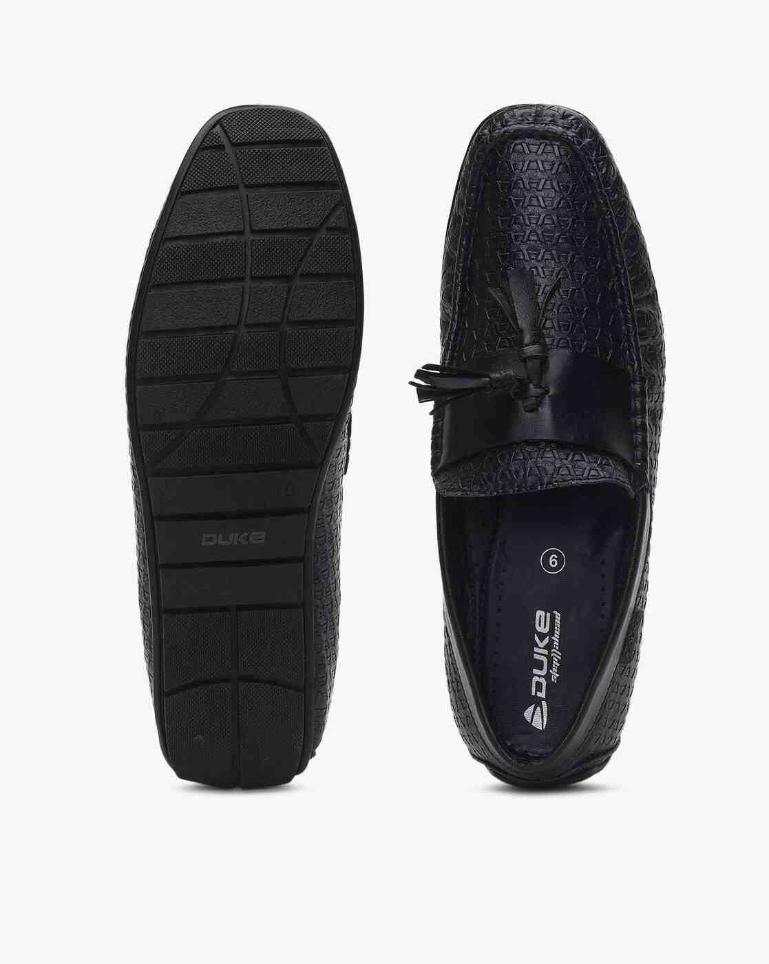 DUKE | Weaved Penny Loafers with Tassels|2