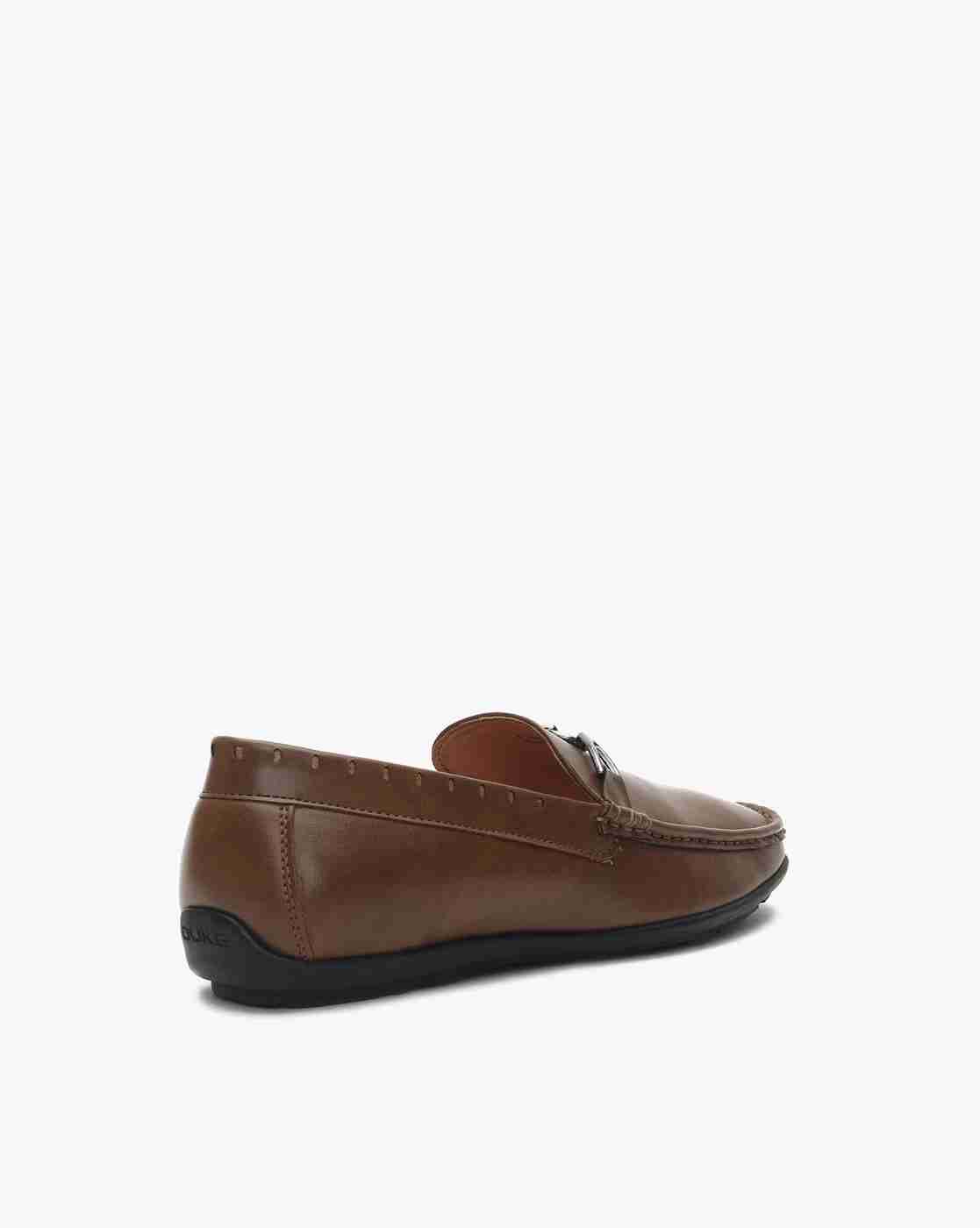 DUKE | Textured Slip-On Loafers|1