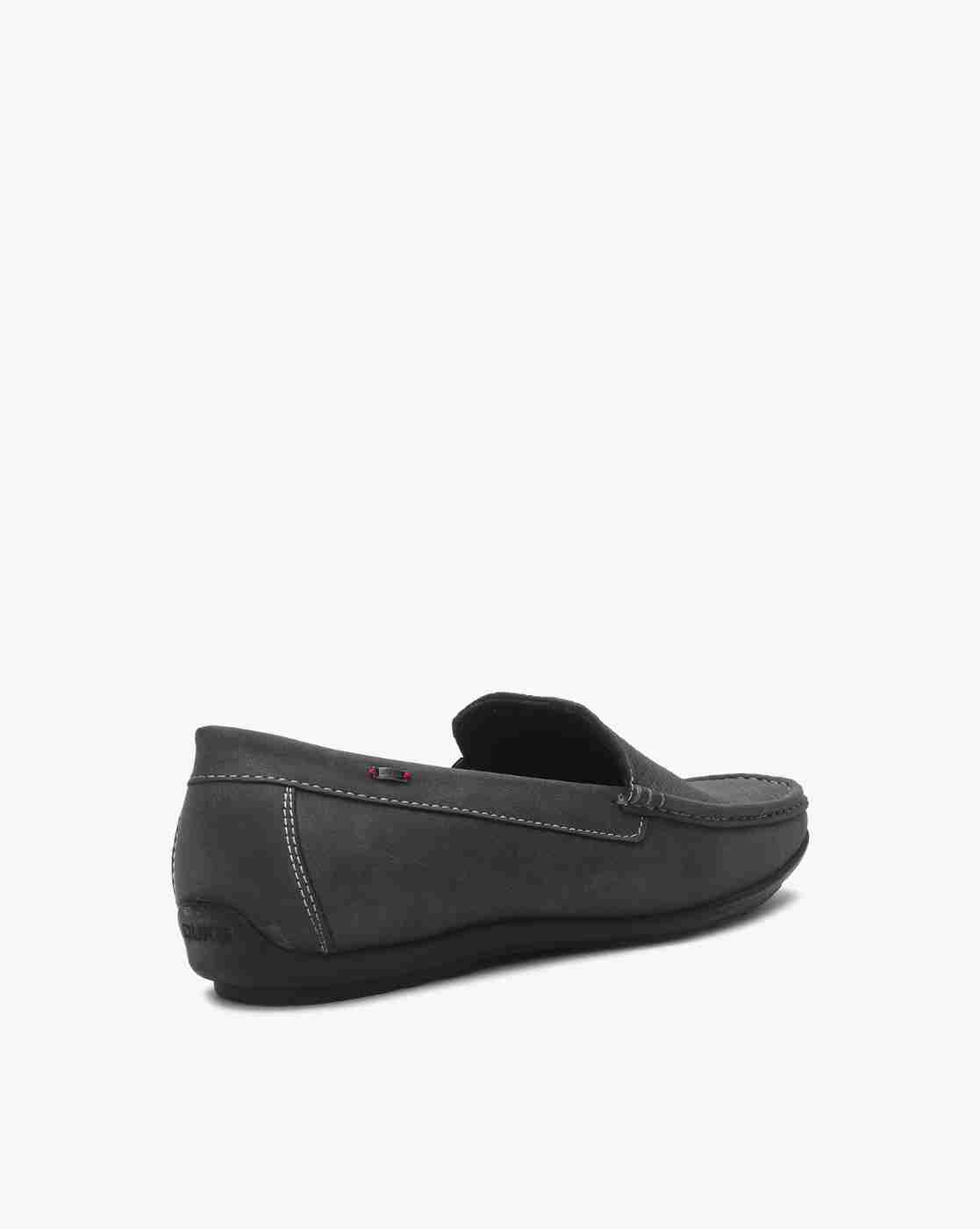 DUKE | Textured Slip-On Loafers|1