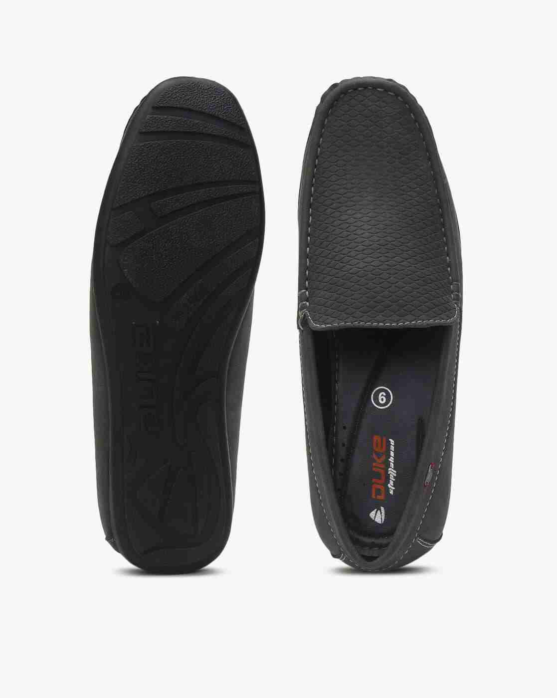 DUKE | Textured Slip-On Loafers|2