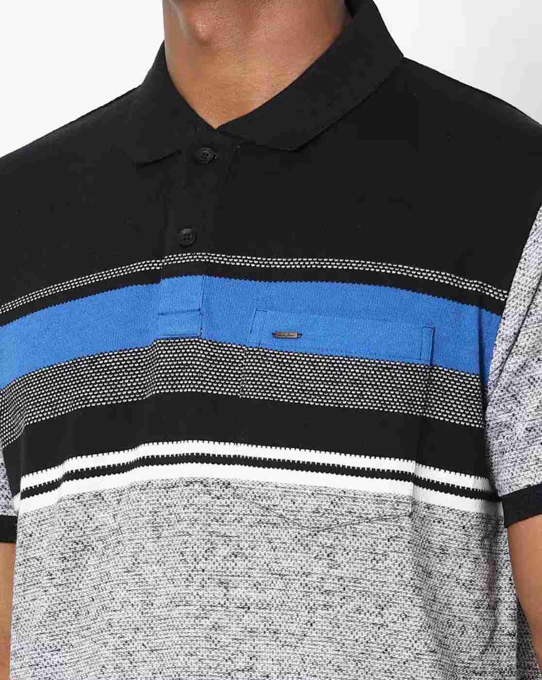 DUKE | Colourblock Polo T-shirt|4