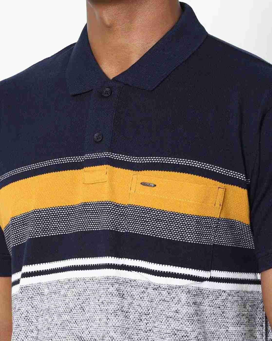 DUKE | Colourblock Polo T-shirt|4
