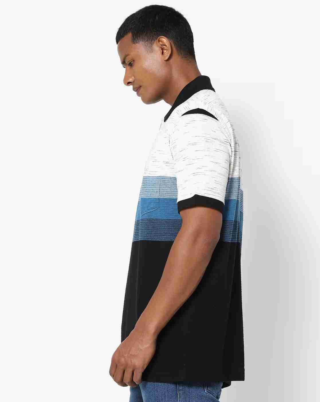 DUKE | Colourblock Polo T-shirt with Patch Pocket|1