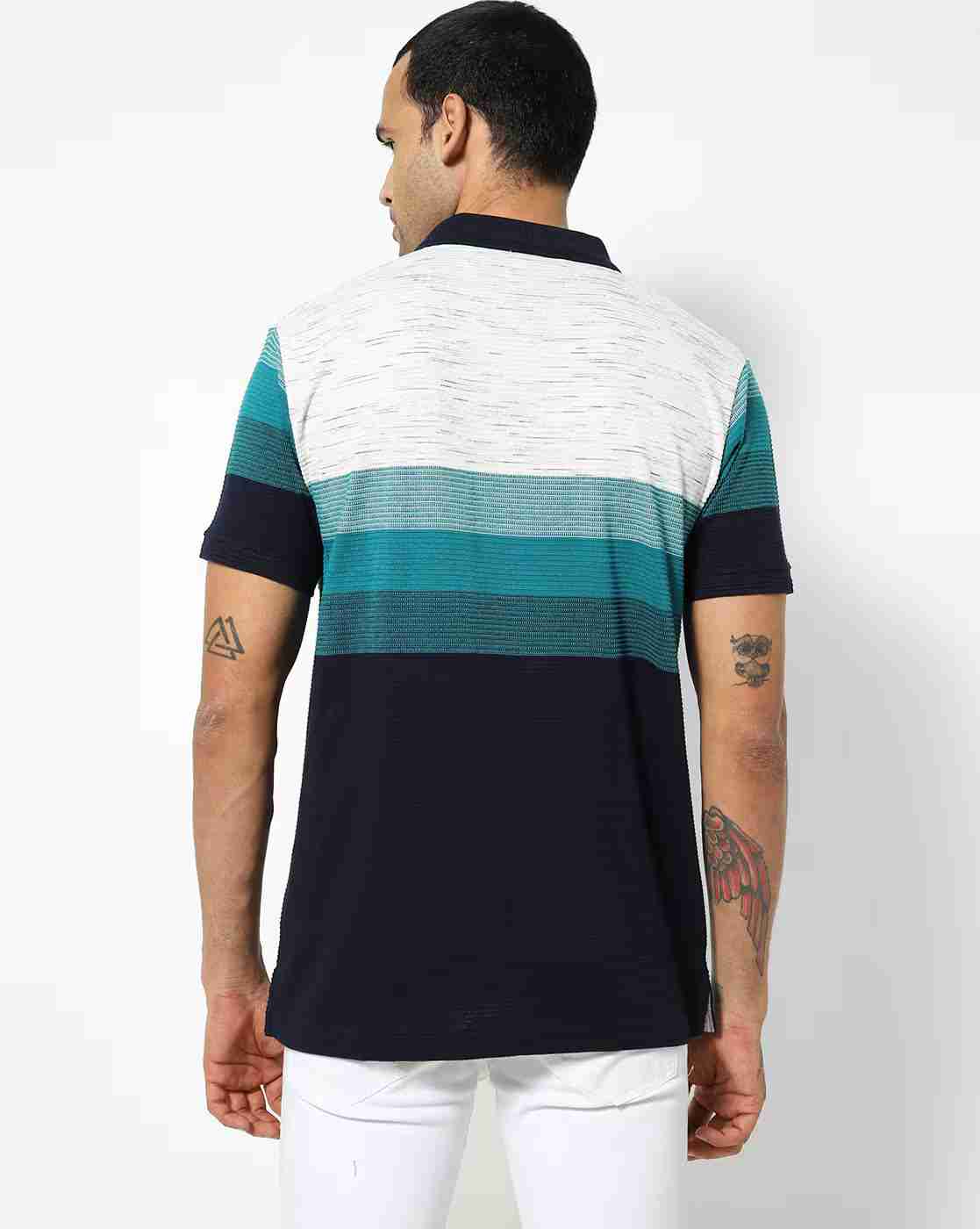 DUKE | Colourblock Polo T-shirt with Patch Pocket|2