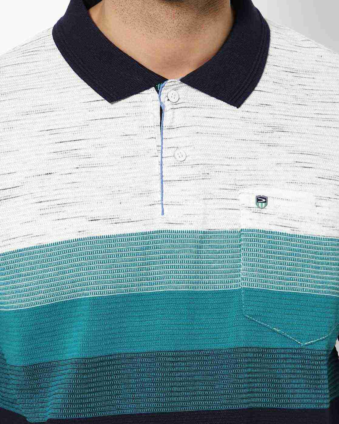 DUKE | Colourblock Polo T-shirt with Patch Pocket|3