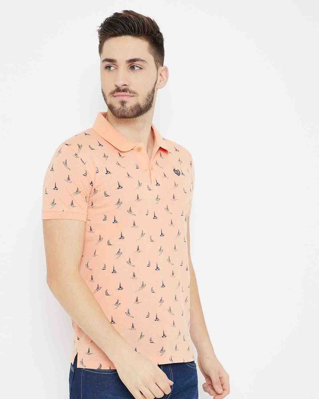 DUKE | Printed Slim Fit Polo T-shirt|3