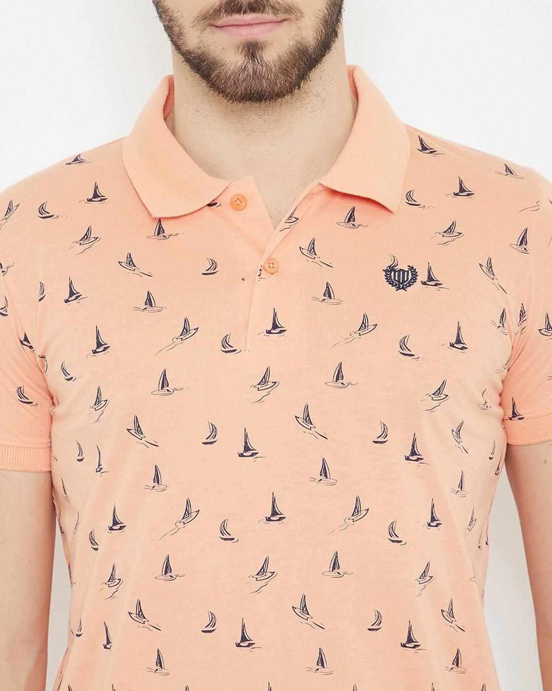 DUKE | Printed Slim Fit Polo T-shirt|5