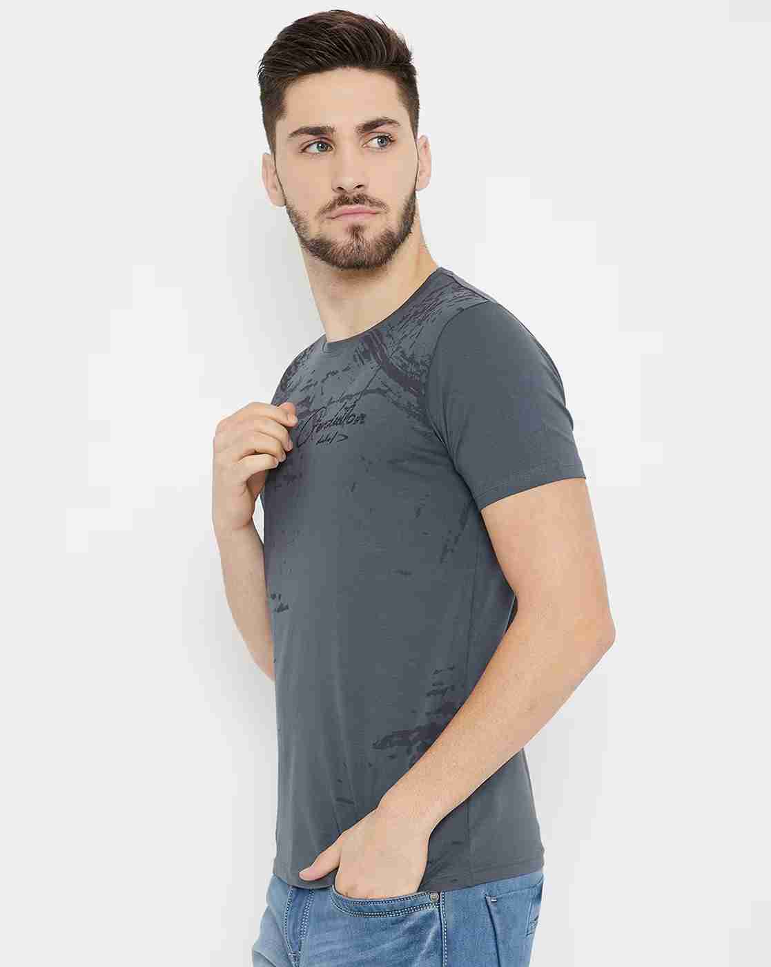 DUKE | Printed Slim Fit Crew-Neck T-shirt|2