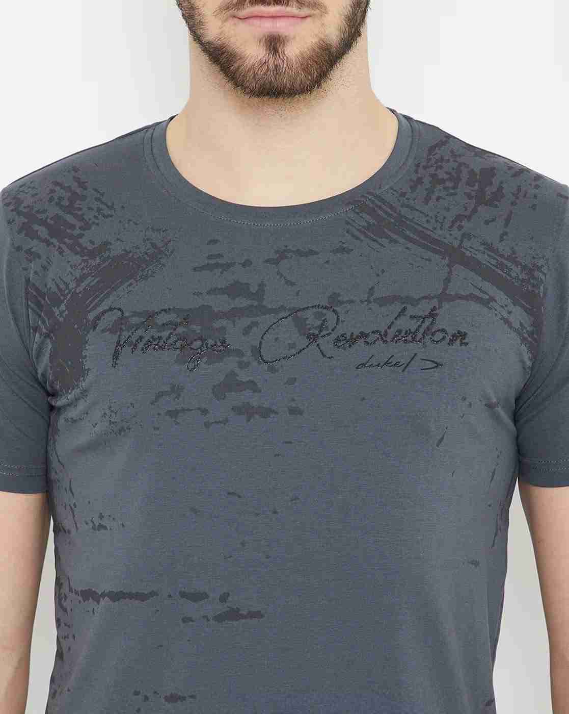 DUKE | Printed Slim Fit Crew-Neck T-shirt|5