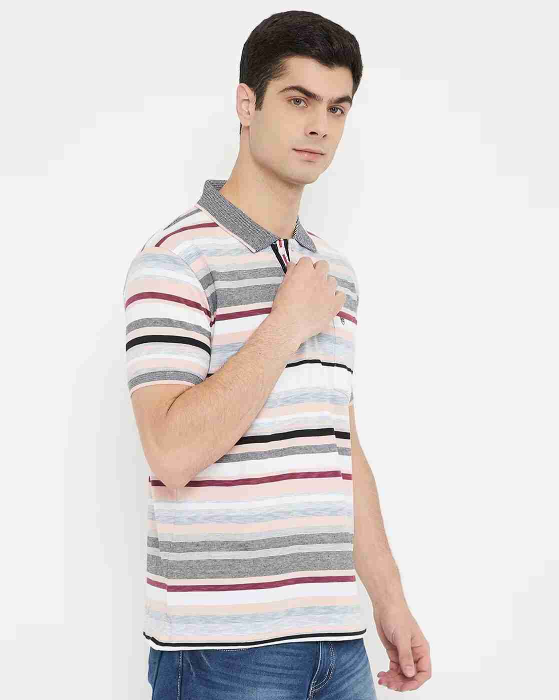 DUKE | Striped Polo T-shirt|3