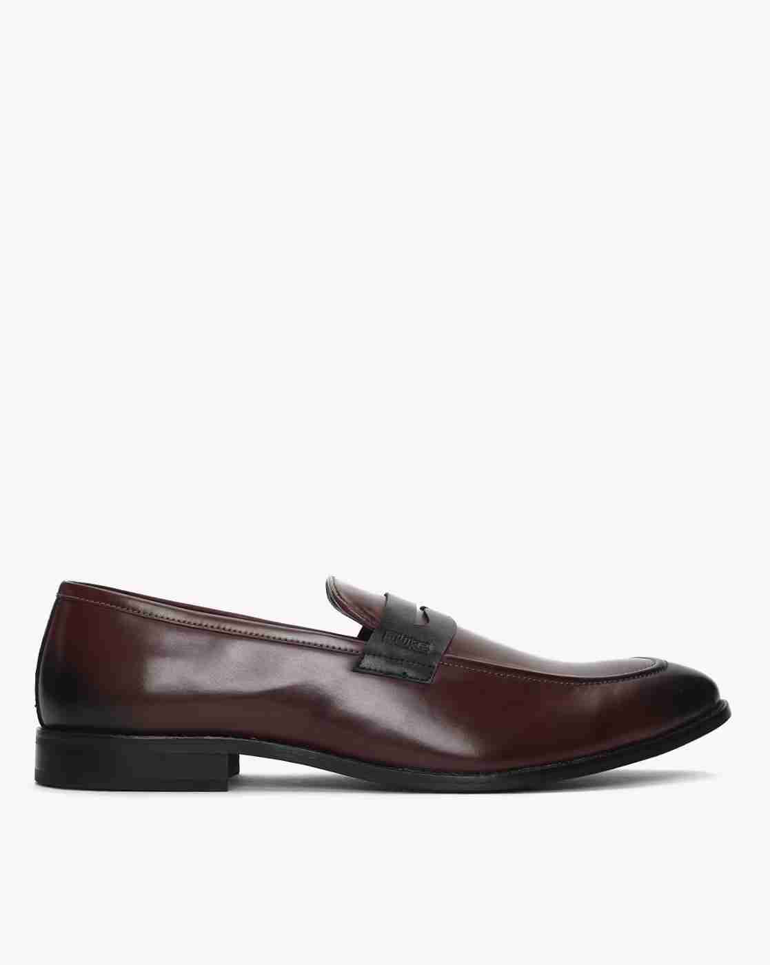 DUKE | Penny Loafers with Stacked Heel|0