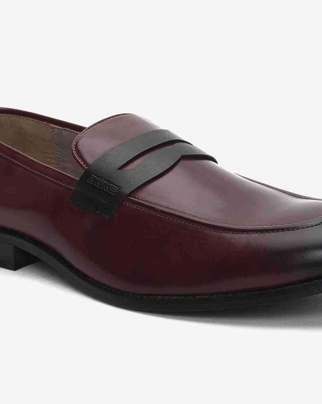 DUKE | Penny Loafers with Stacked Heel|3