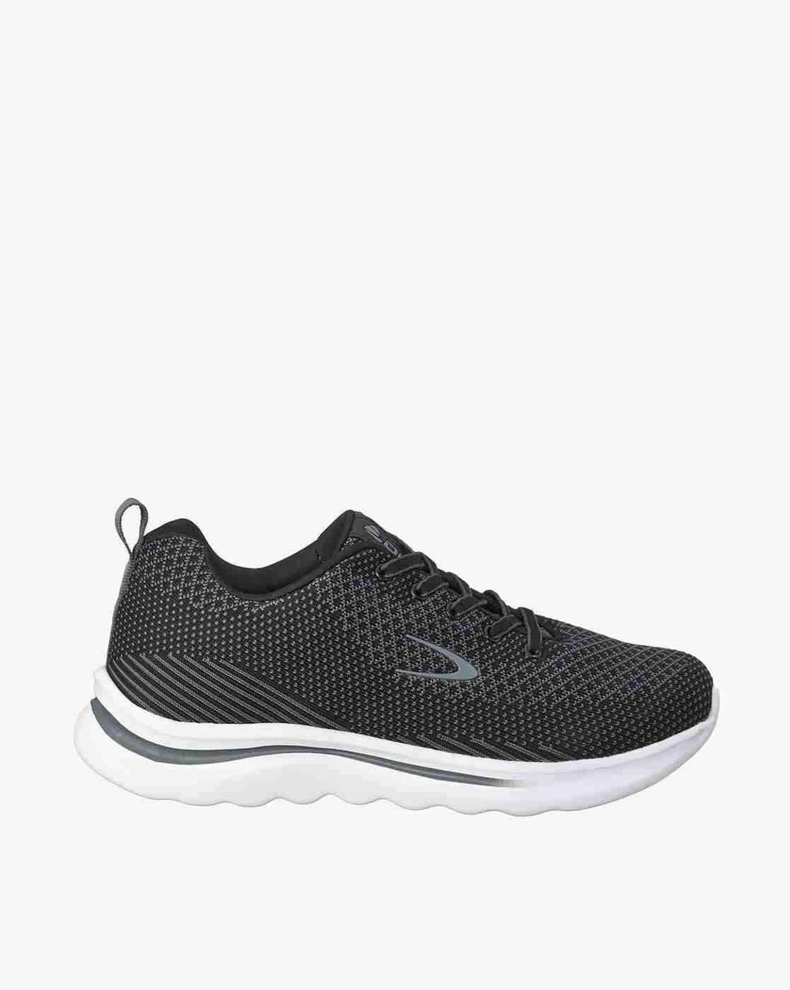 DUKE | Knitted Lace-Up Running Shoes with Push-Up Tabs|0