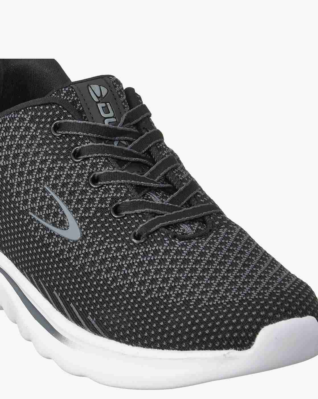 DUKE | Knitted Lace-Up Running Shoes with Push-Up Tabs|5