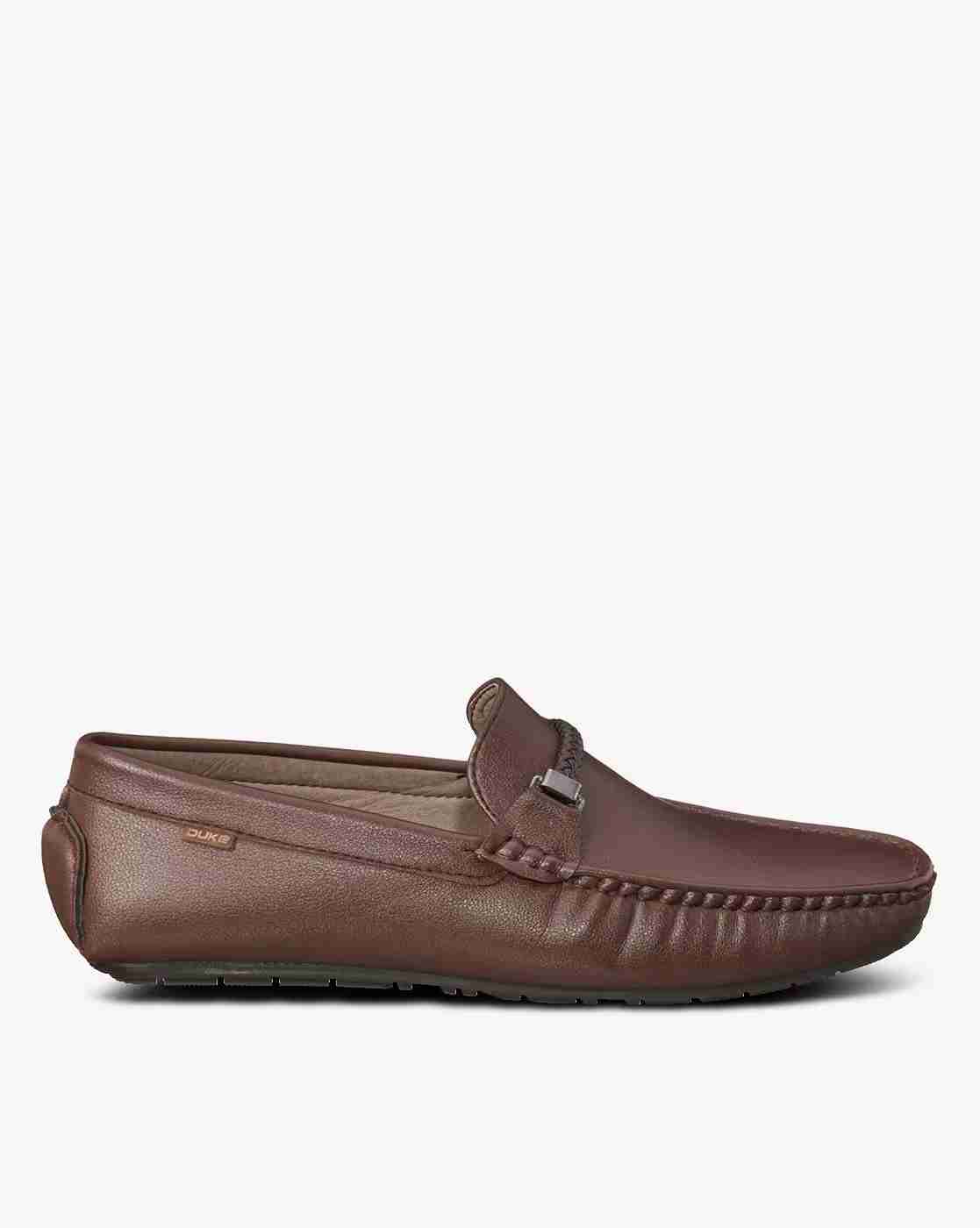 DUKE | Slip-On Loafers with Metal Accent|0