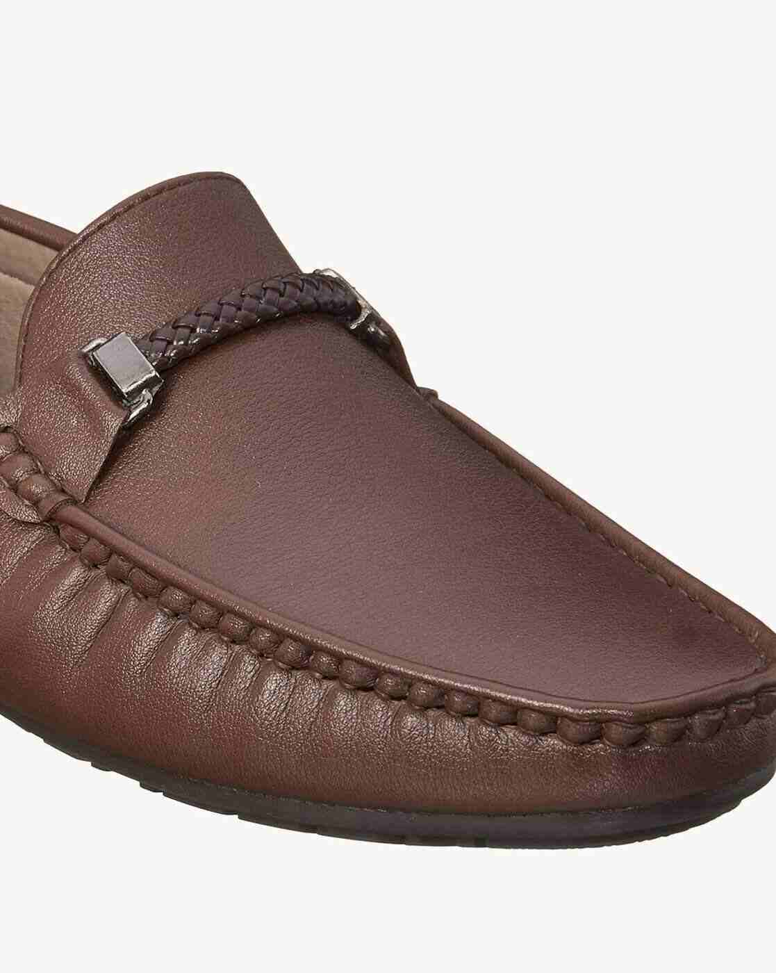 DUKE | Slip-On Loafers with Metal Accent|4