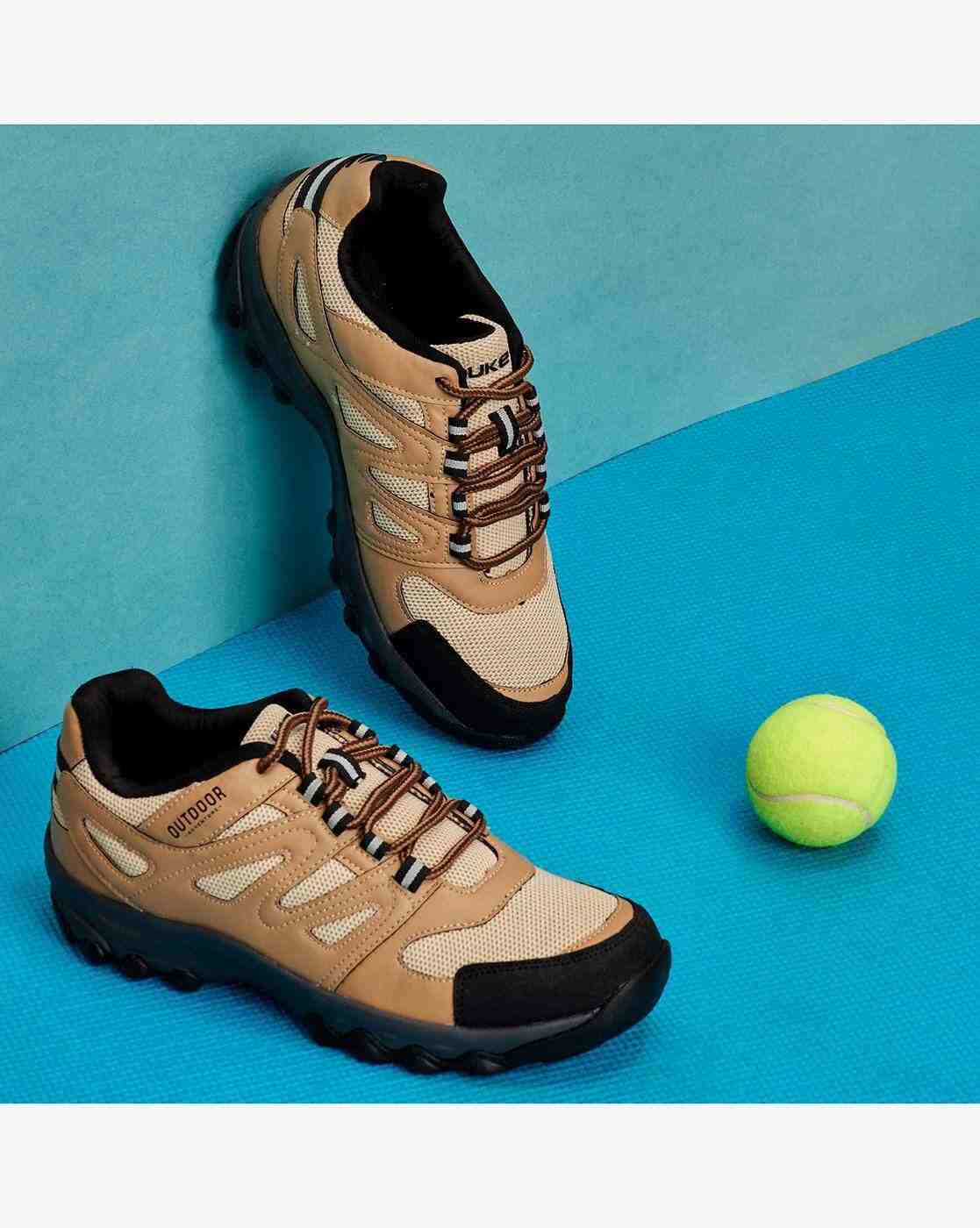 DUKE | Panelled Lace-Up Trekking Shoes|4