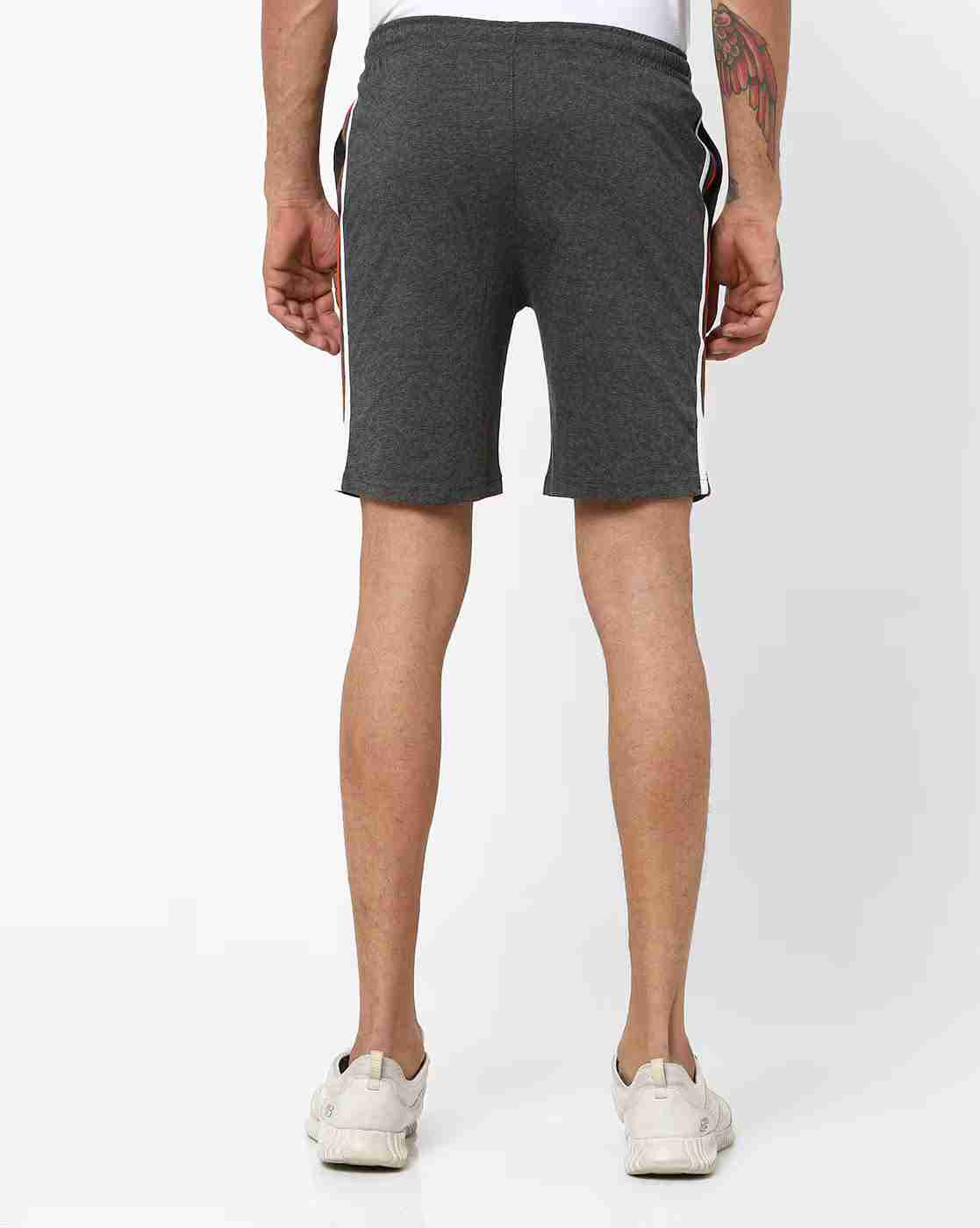 DUKE | Heathered Shorts with Contrast Piping|2