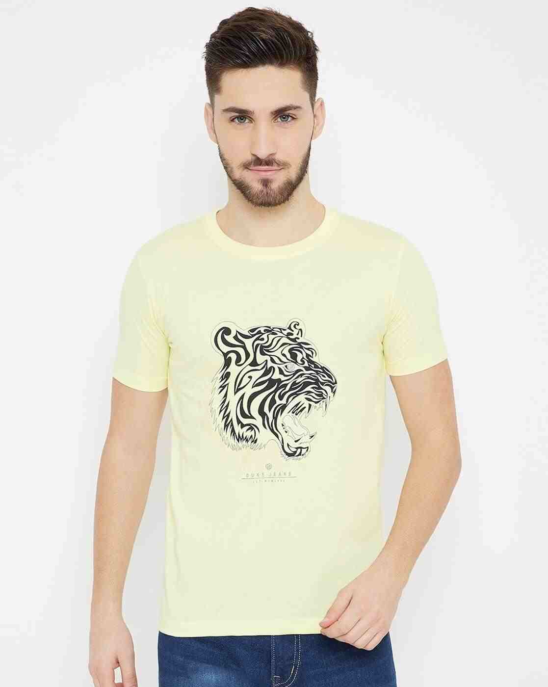 DUKE | Graphic Print Crew-Neck T-shirt|0