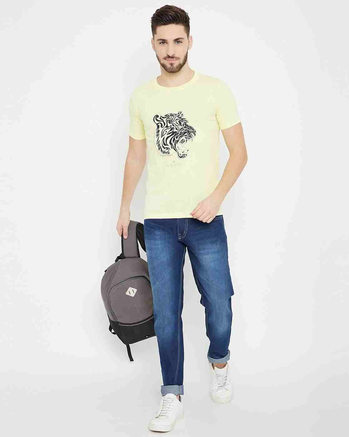 DUKE | Graphic Print Crew-Neck T-shirt|1
