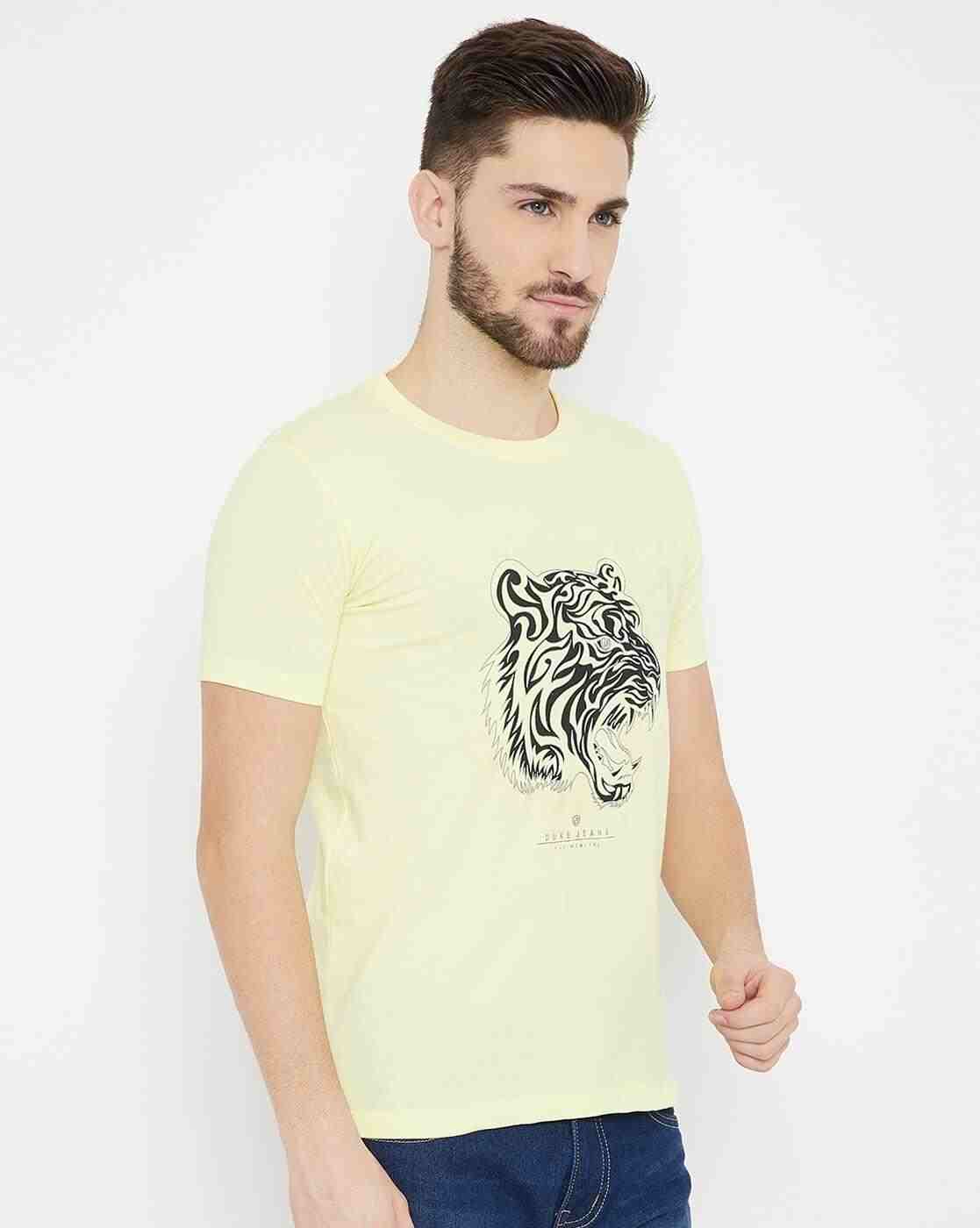DUKE | Graphic Print Crew-Neck T-shirt|3