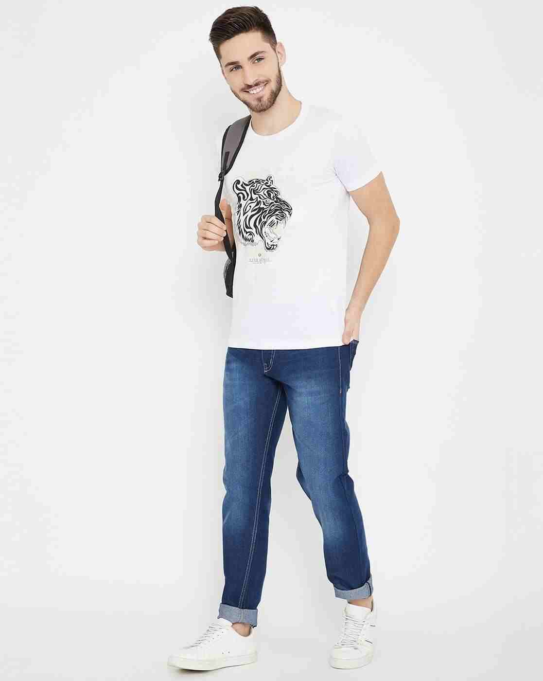 DUKE | Graphic Print Crew-Neck T-shirt|1