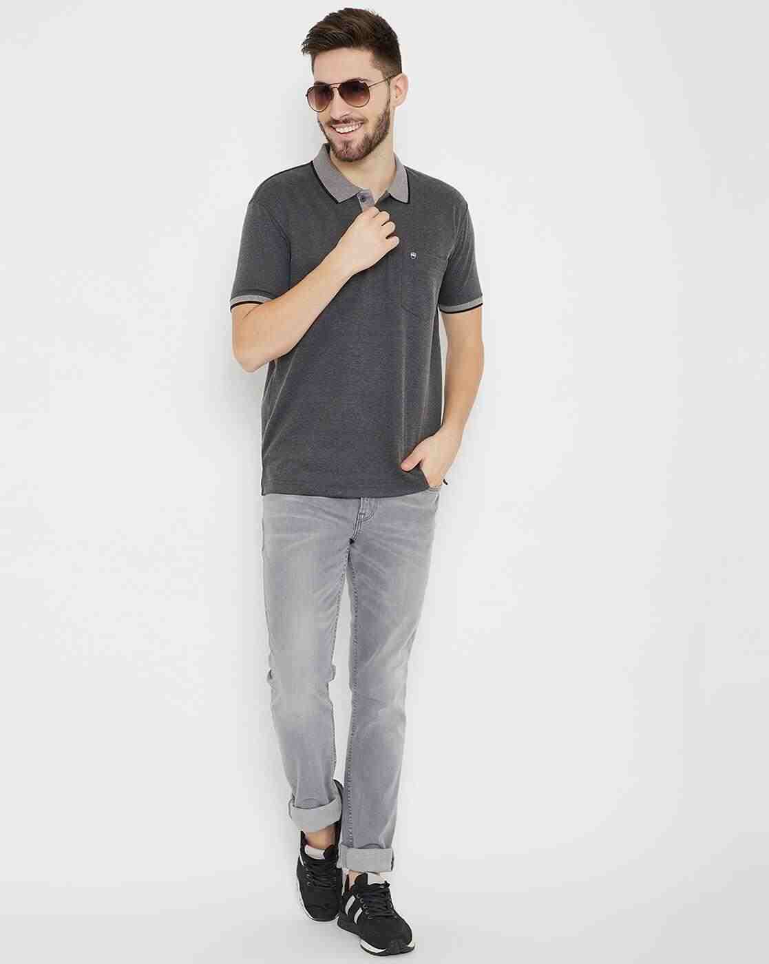 DUKE | Slim Fit Polo T-shirt with Patch Pocket|1
