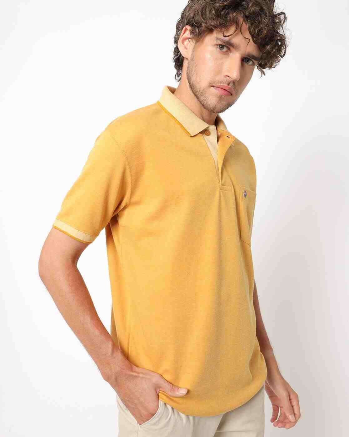 Slim Fit Polo T-shirt with Patch Pocket