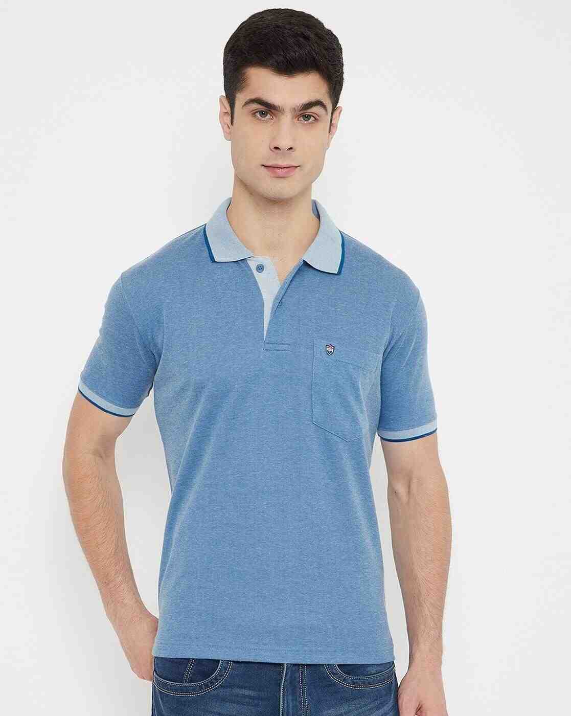 DUKE | Slim Fit Polo T-shirt with Patch Pocket|0