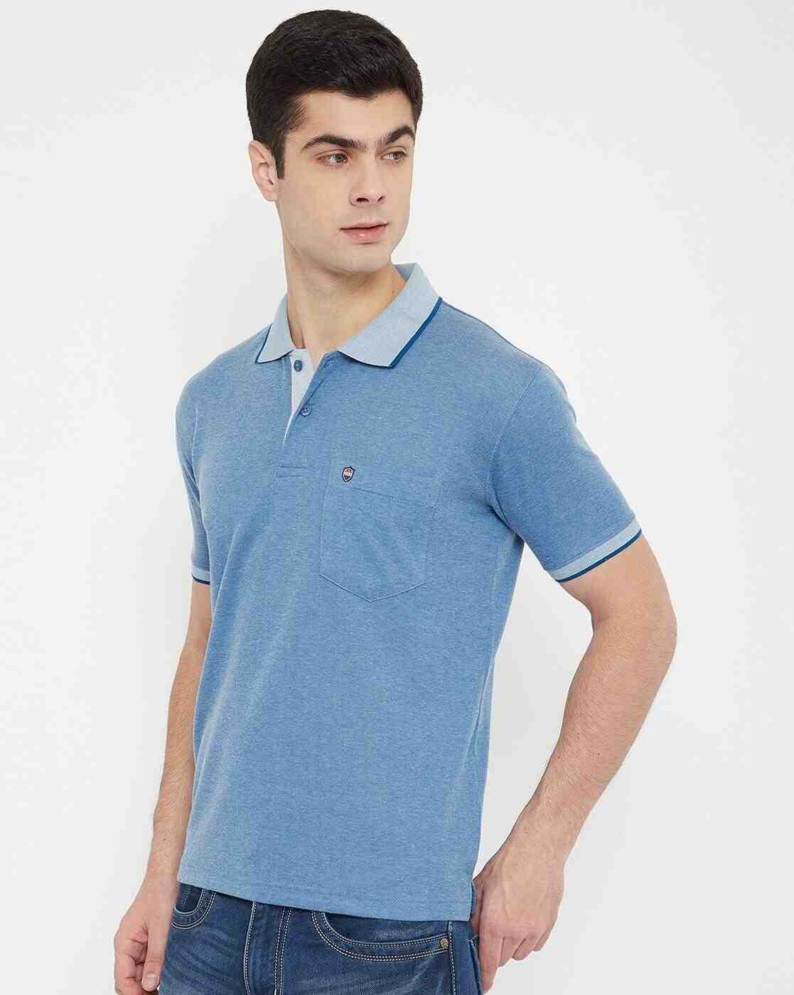DUKE | Slim Fit Polo T-shirt with Patch Pocket|2