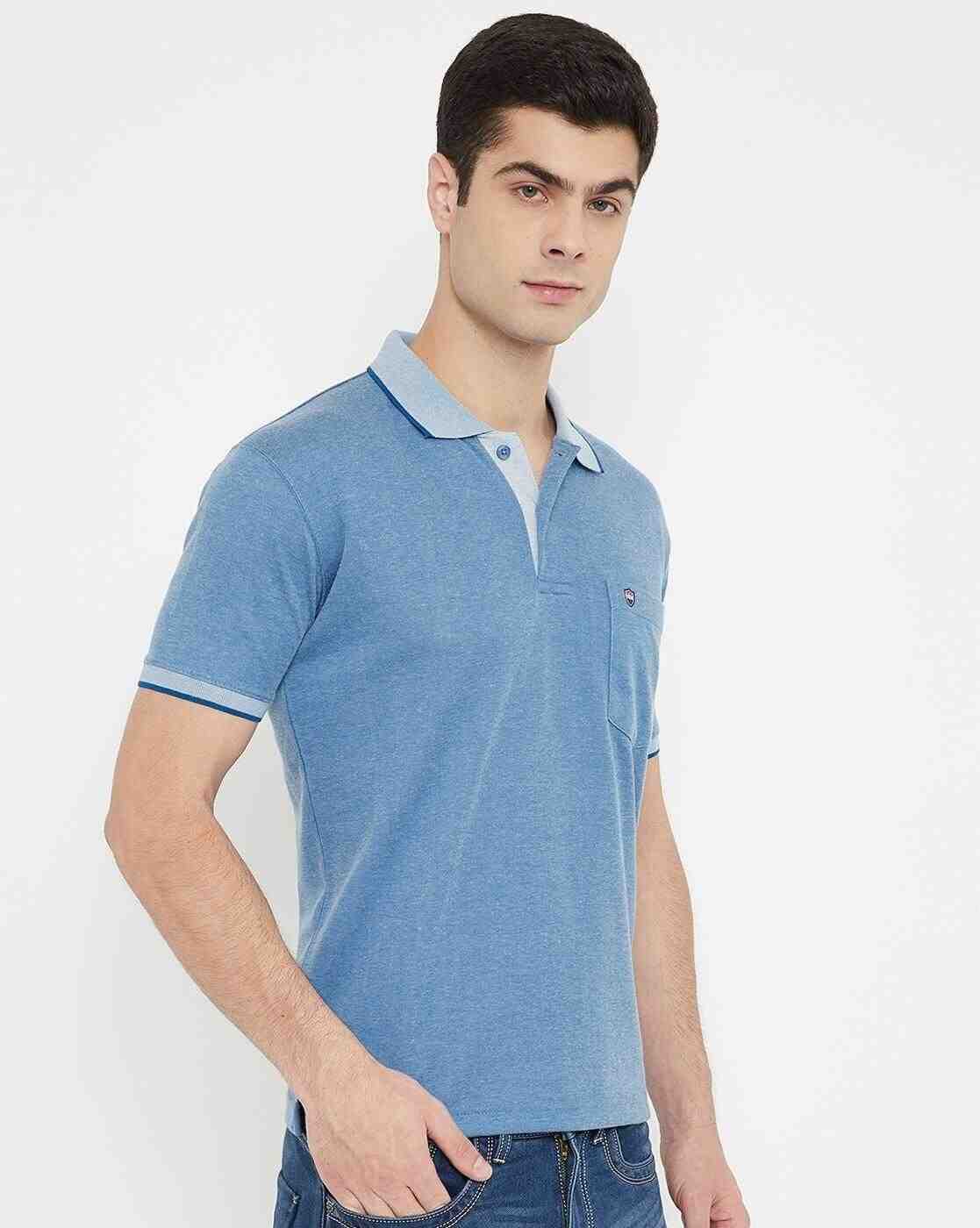 DUKE | Slim Fit Polo T-shirt with Patch Pocket|3
