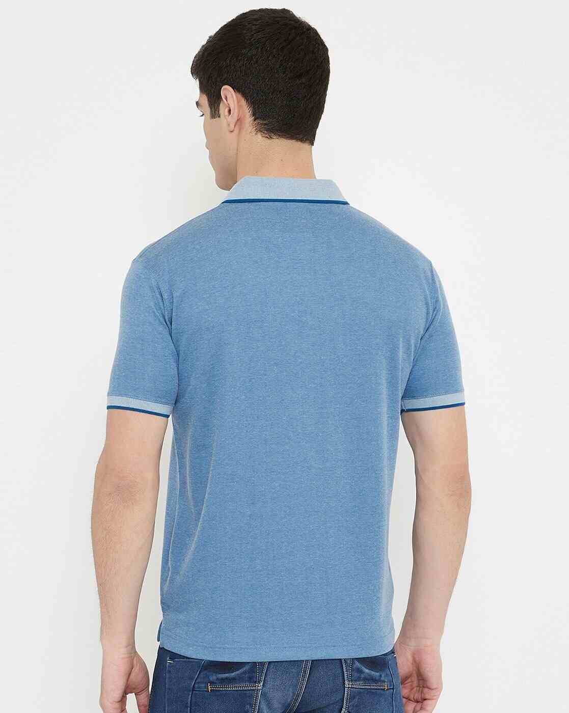 DUKE | Slim Fit Polo T-shirt with Patch Pocket|4