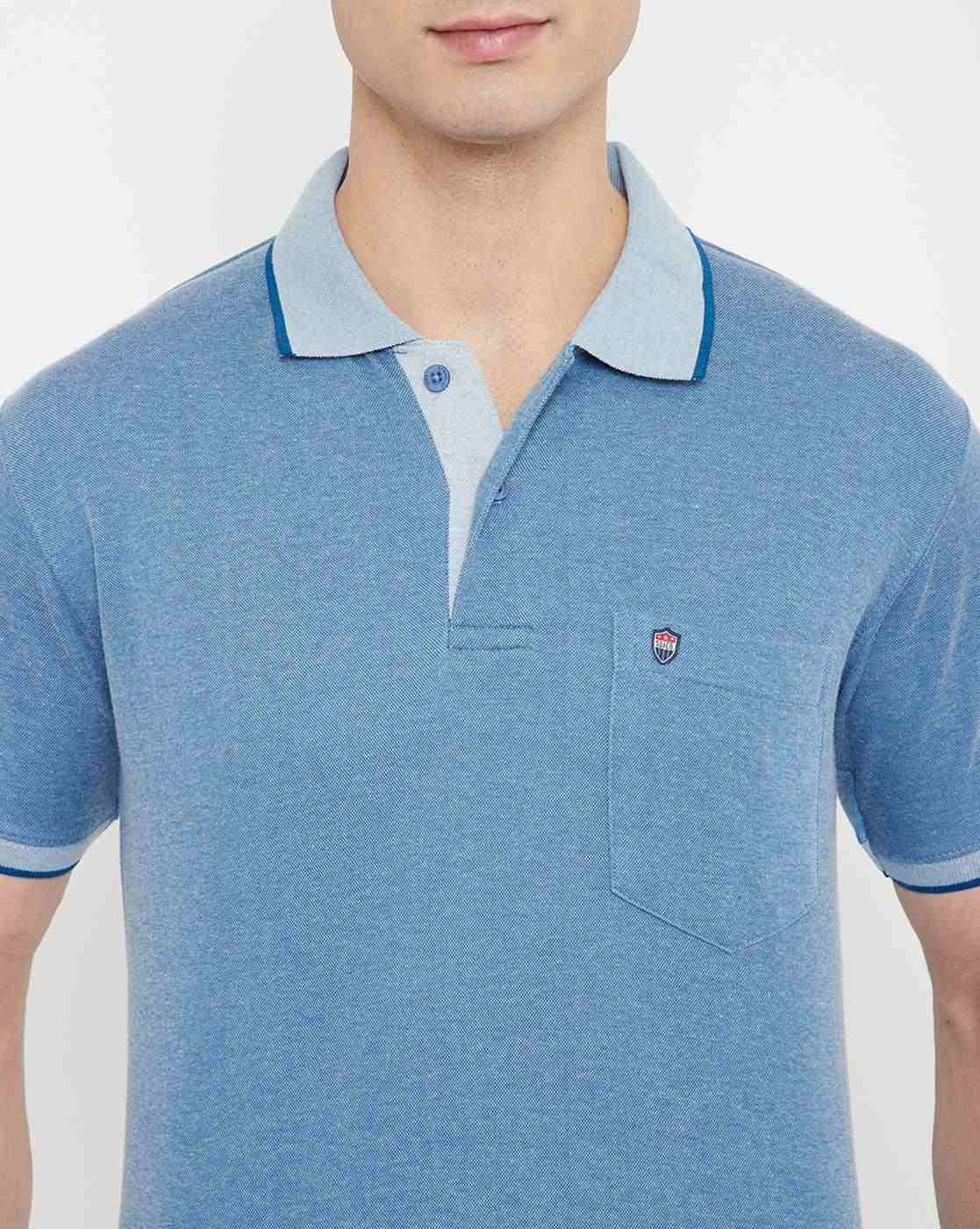 DUKE | Slim Fit Polo T-shirt with Patch Pocket|5