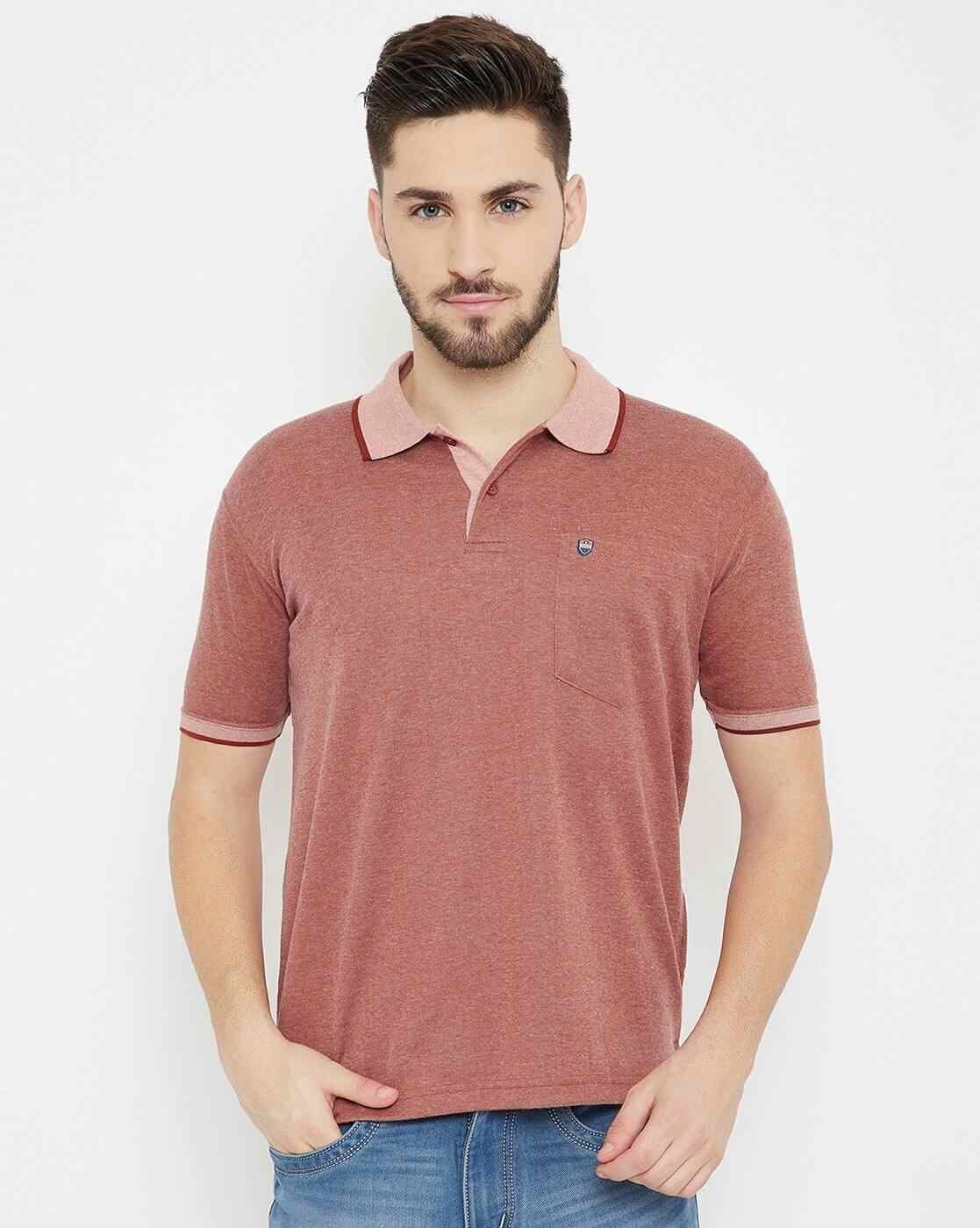 Slim Fit Polo T-shirt with Patch Pocket