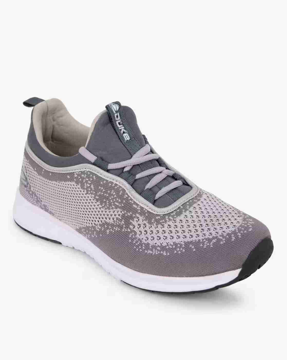 DUKE | Micro Print Lace-Up Sports Shoes|0