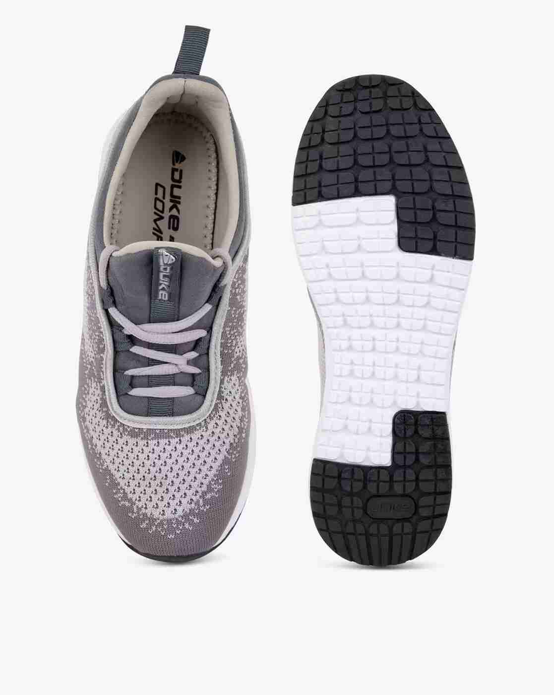 DUKE | Micro Print Lace-Up Sports Shoes|3