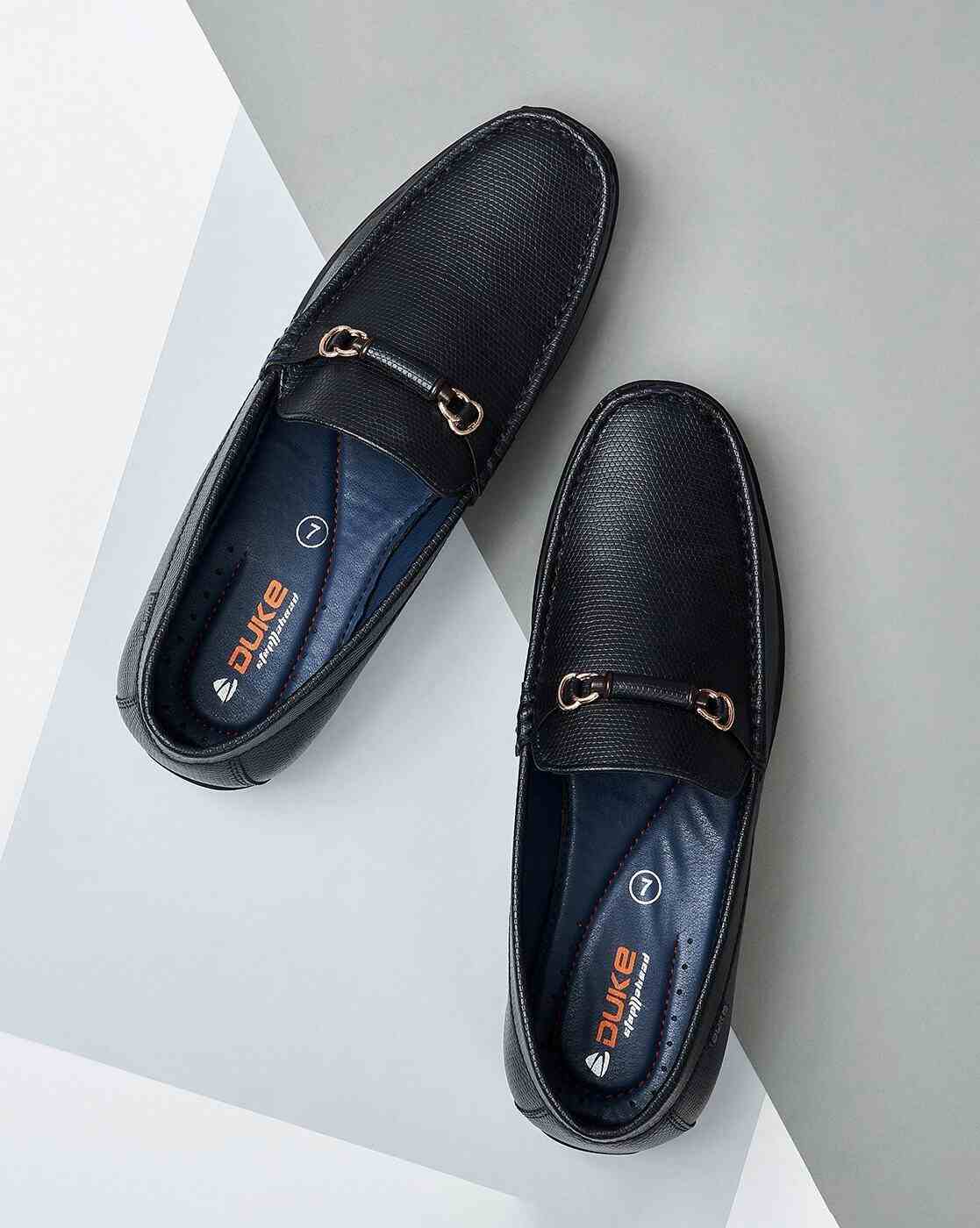 Textured Slip-On Shoes