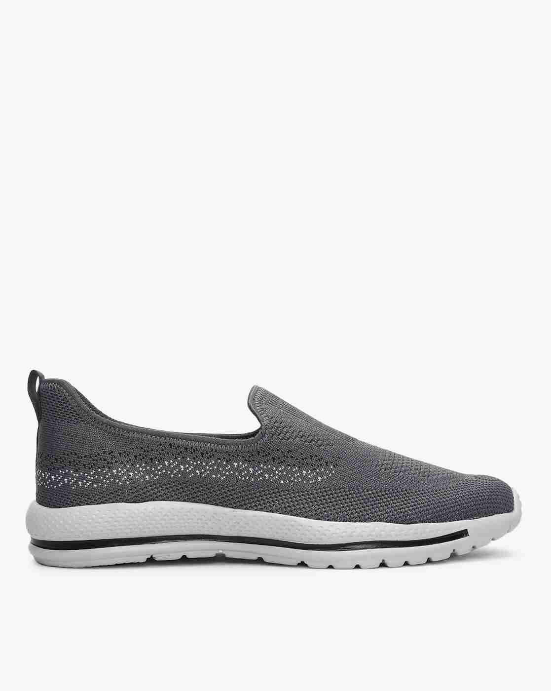 Knitted Slip-On Running Shoes