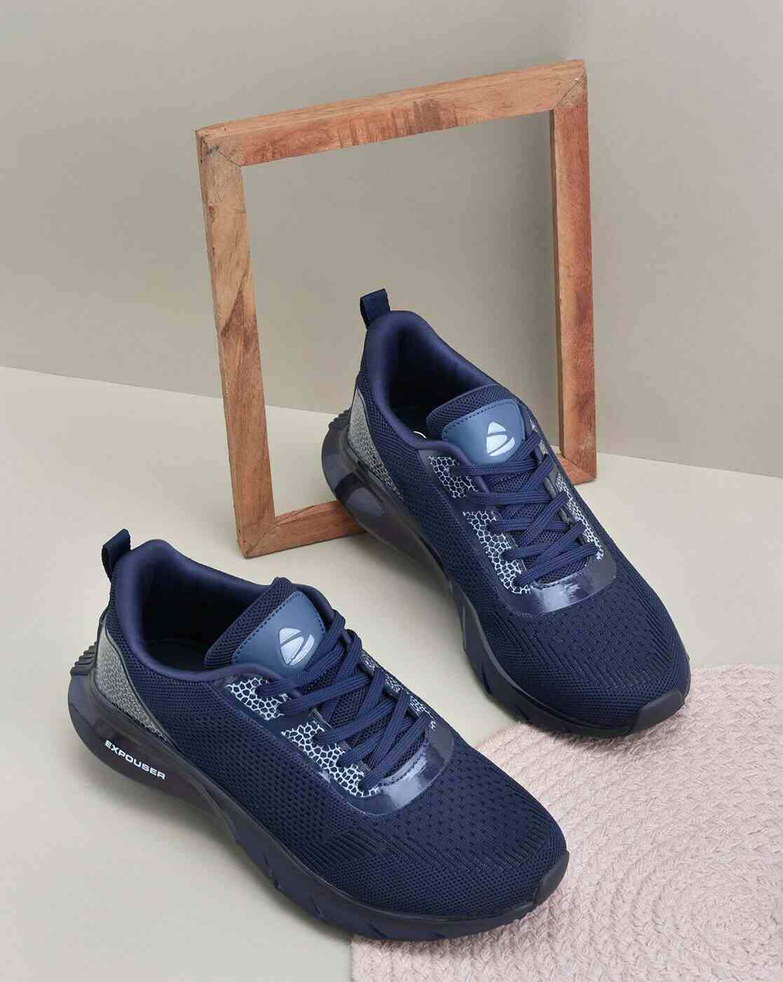 Lace-Up Running Shoes